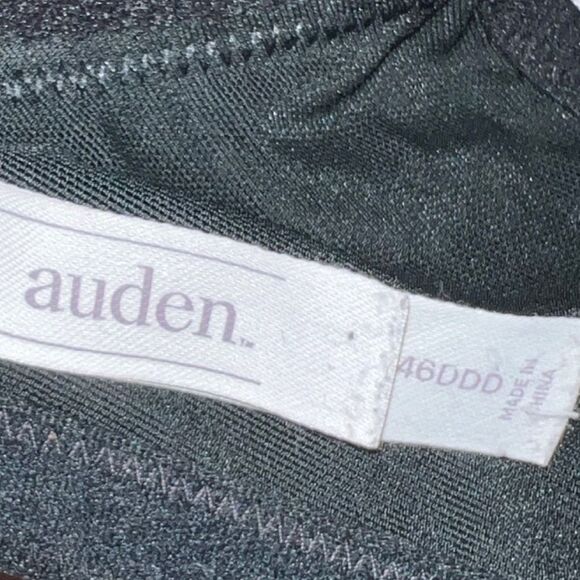 Plus Size Black Lace Auden Balconnette Lightly Lined Bra Size 46DDD - Picture 5 of 6